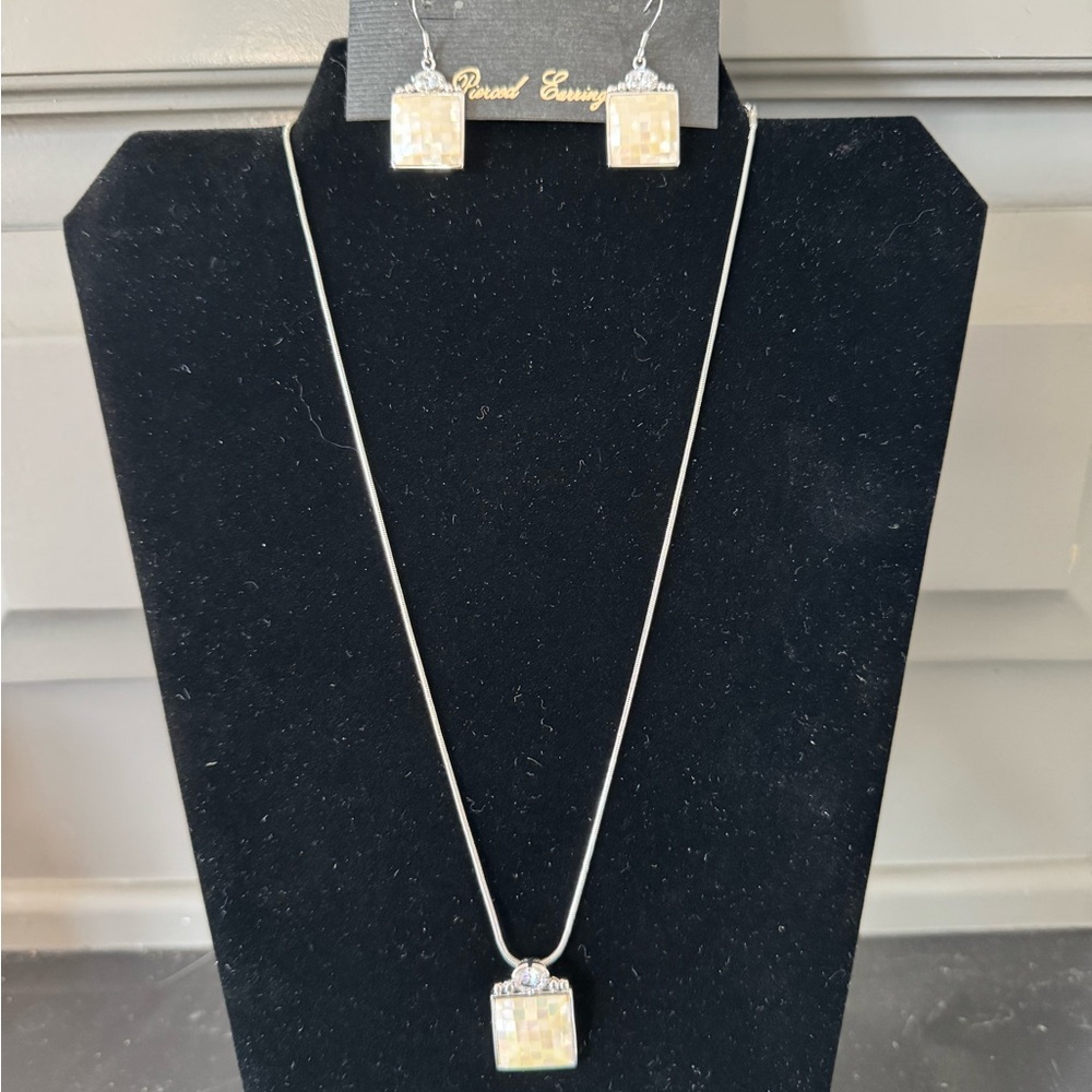 Park Lane Stunning Mosaic Necklace and Earring Set